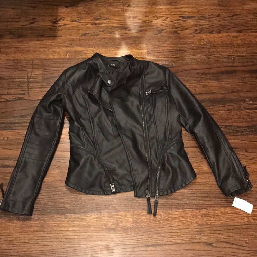 Leather jacket